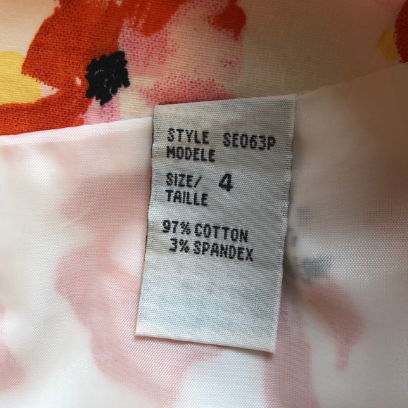 A-line Floral Skirt - Picture 5 of 6